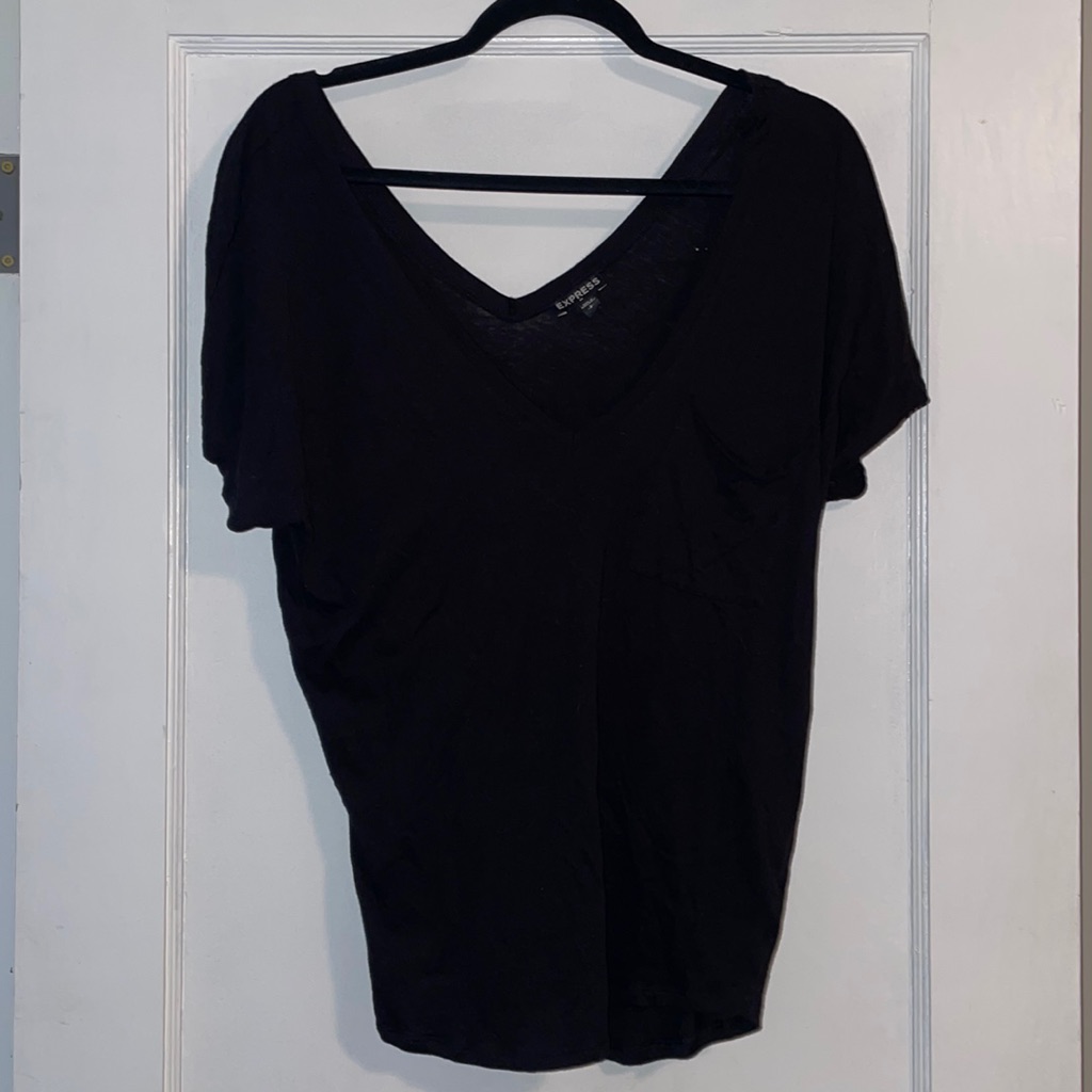 Express Basic V-Neck.